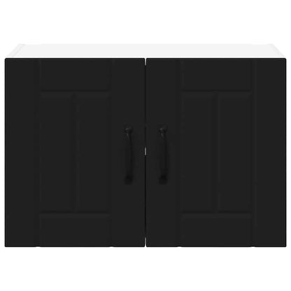 Kitchen Wall Cabinet Black 60 x 31 x 40 cm Engineered Wood