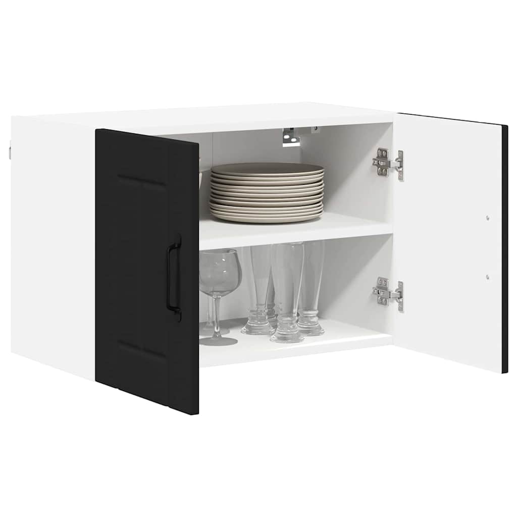 Kitchen Wall Cabinet Black 60 x 31 x 40 cm Engineered Wood
