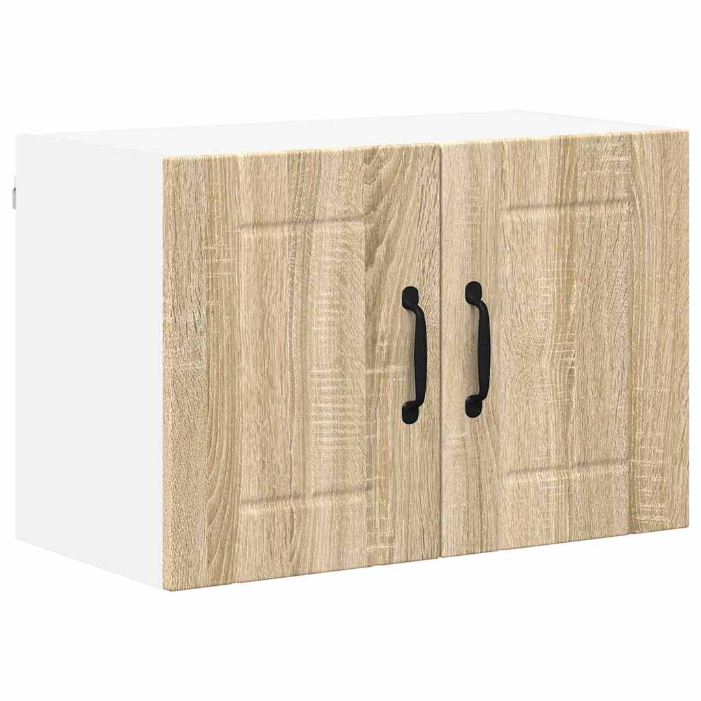 Kitchen Wall Cabinet Sonoma Oak 60 x 31 x 40 cm Engineered Wood