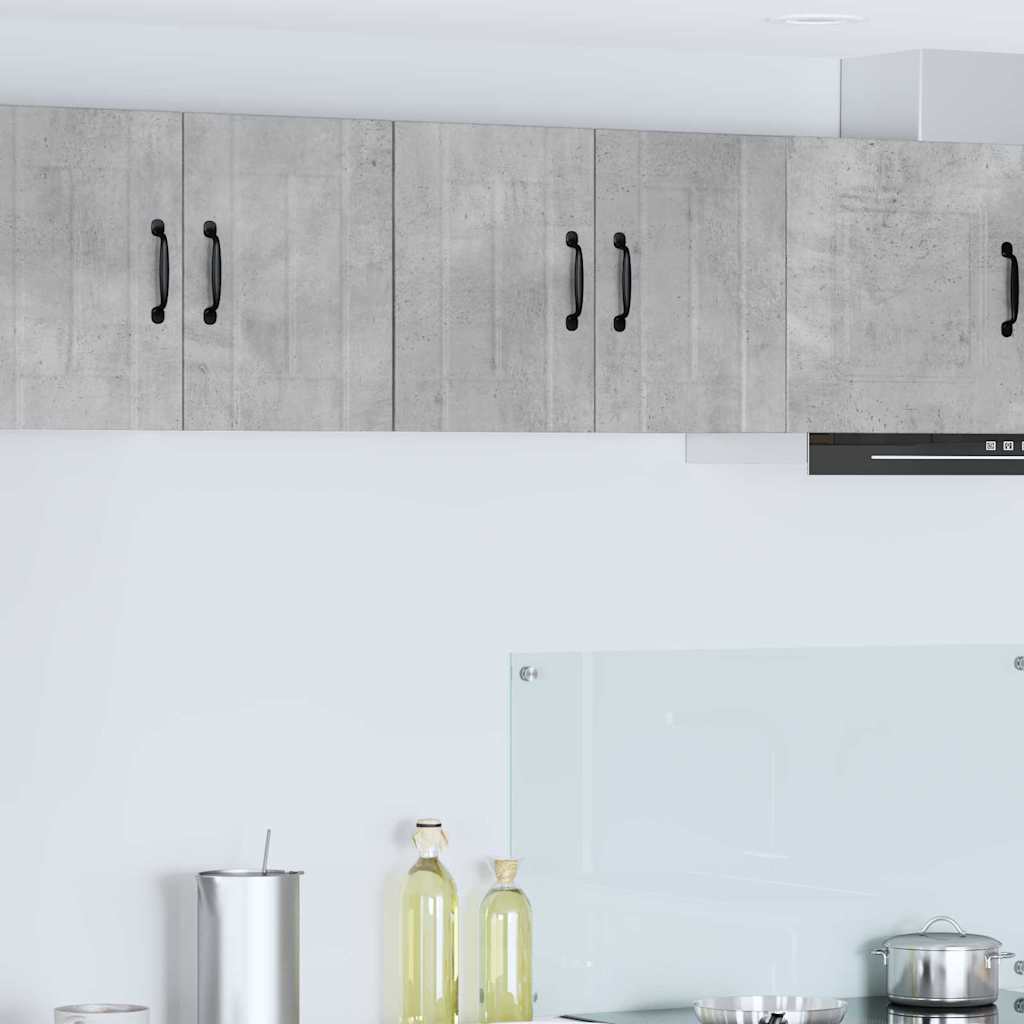 Kitchen Wall Cabinet with Shelf Concrete Grey 60 x 31 x 40 cm