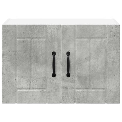 Kitchen Wall Cabinet with Shelf Concrete Grey 60 x 31 x 40 cm
