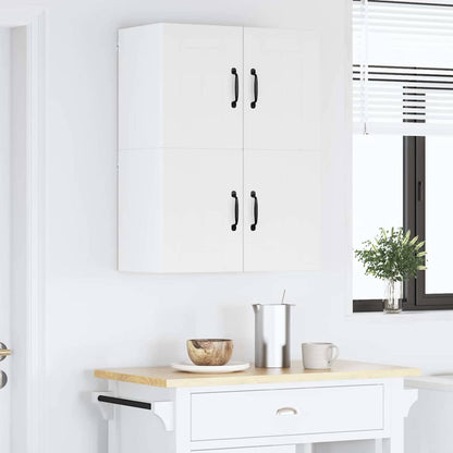 Kitchen Wall Cabinets 2 pcs High Gloss White 60 x 31 x 40 cm