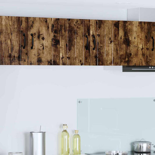 Kitchen Wall Cabinet Smoked Oak 60 x 31 x 40 cm Engineered Wood