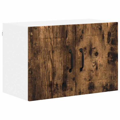 Kitchen Wall Cabinets 2 pcs Smoked Oak 60 x 31 x 40 cm