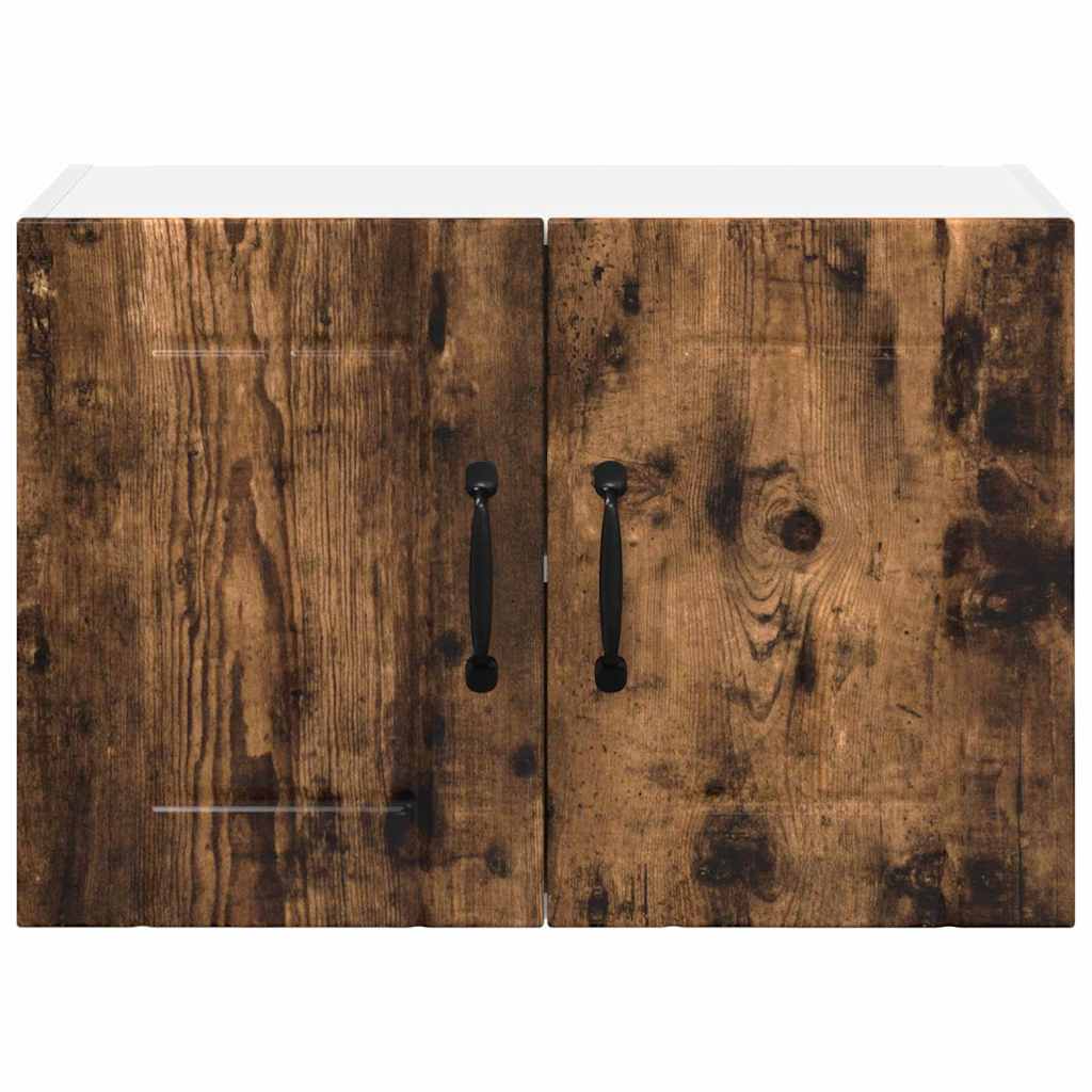 Kitchen Wall Cabinets 2 pcs Smoked Oak 60 x 31 x 40 cm