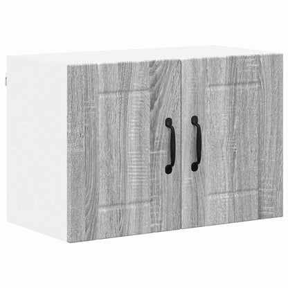 Kitchen Wall Cabinet with Shelf Grey Sonoma 60 x 31 x 40 cm
