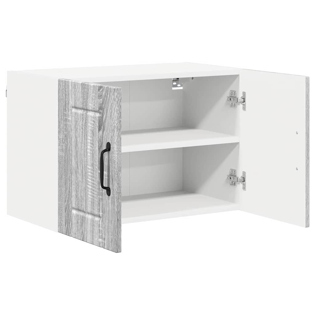 Kitchen Wall Cabinet with Shelf Grey Sonoma 60 x 31 x 40 cm
