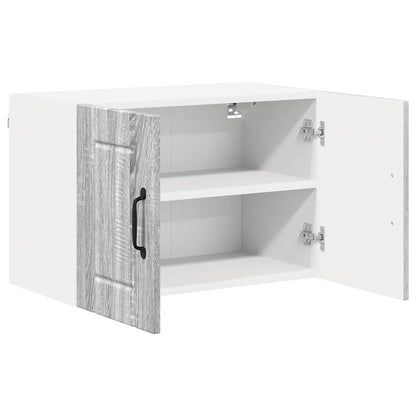 Kitchen Wall Cabinet with Shelf Grey Sonoma 60 x 31 x 40 cm