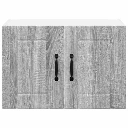 Kitchen Wall Cabinet with Shelf Grey Sonoma 60 x 31 x 40 cm