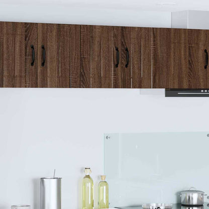 Kitchen Wall Cabinet Brown Oak 60 x 31 x 40 cm Engineered Wood