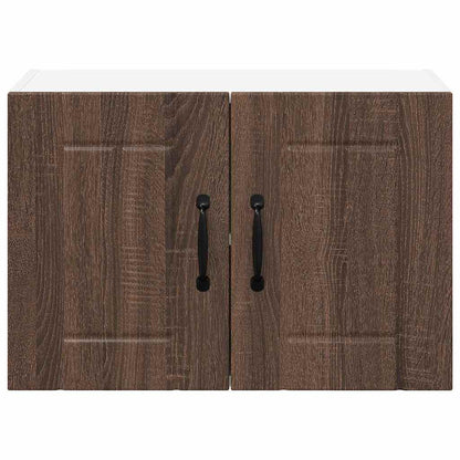 Kitchen Wall Cabinet Brown Oak 60 x 31 x 40 cm Engineered Wood