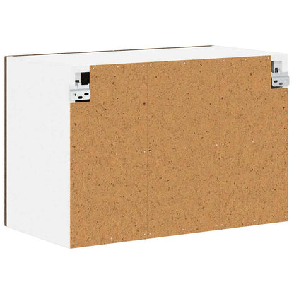 Kitchen Wall Cabinets with Door 2 pcs Brown Oak 60 x 31 x 40 cm