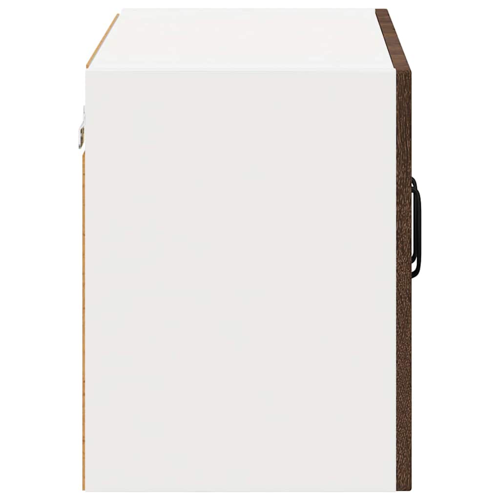 Kitchen Wall Cabinets with Door 2 pcs Brown Oak 60 x 31 x 40 cm