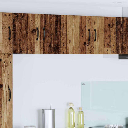 Kitchen Wall Cabinets with Shelf 2 pcs Old Wood 60 x 31 x 40 cm