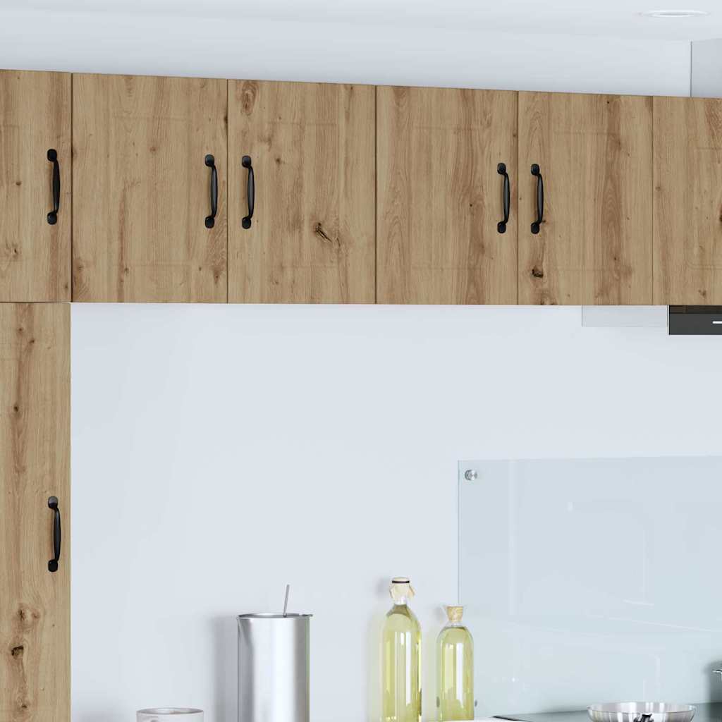 Kitchen Wall Cabinets 2 pcs Artisan Oak 60 x 31 x 40 cm