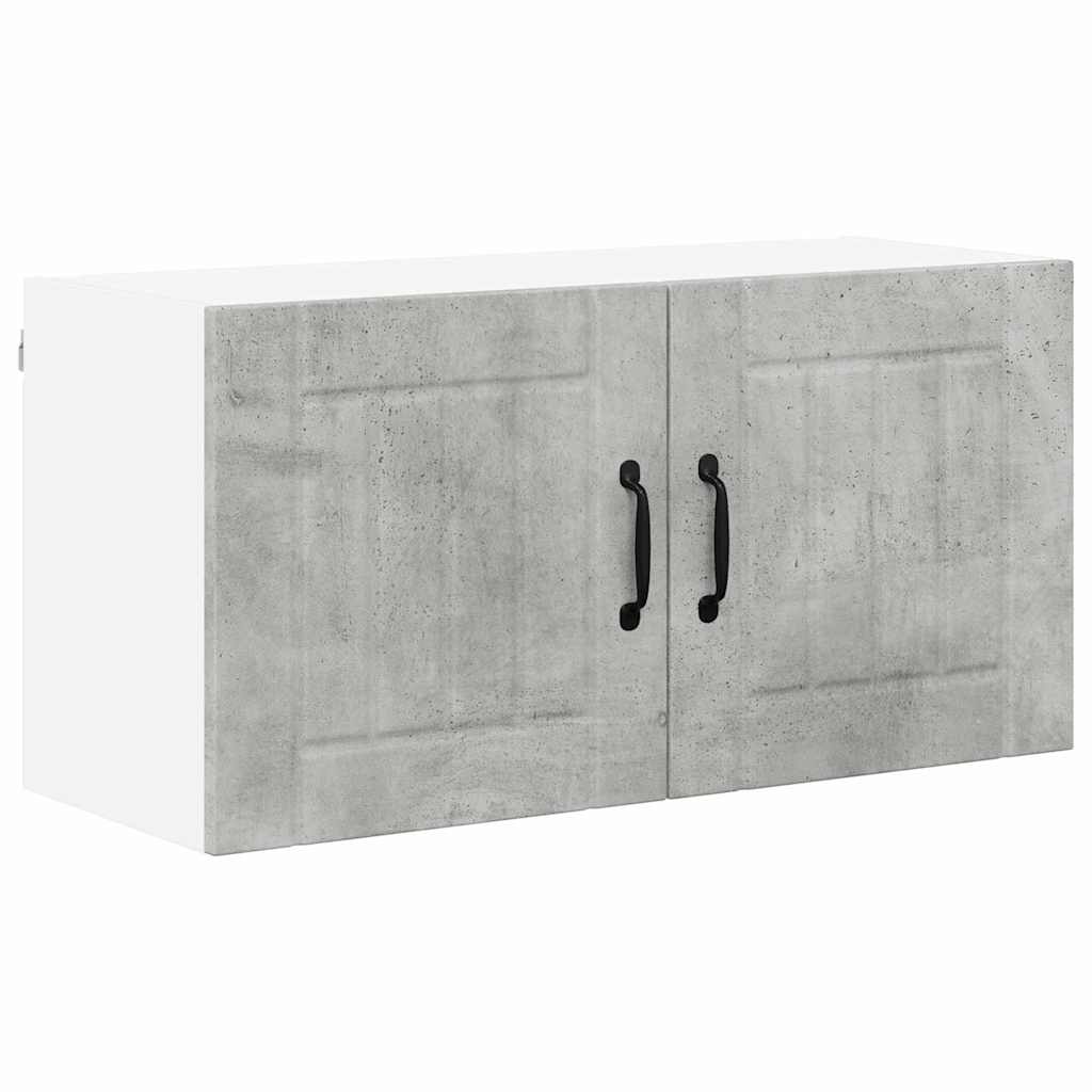 Kitchen Cabinet Concrete Grey 80 x 31 x 40 cm Engineered Wood
