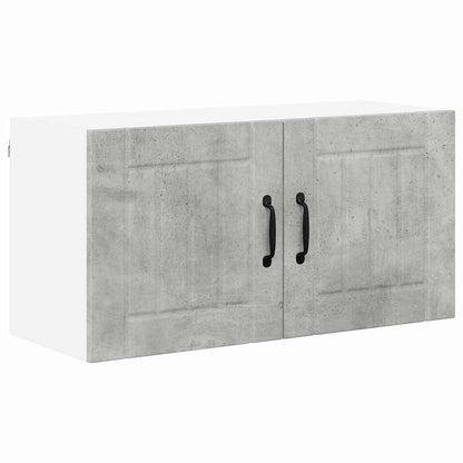 Kitchen Cabinet Concrete Grey 80 x 31 x 40 cm Engineered Wood