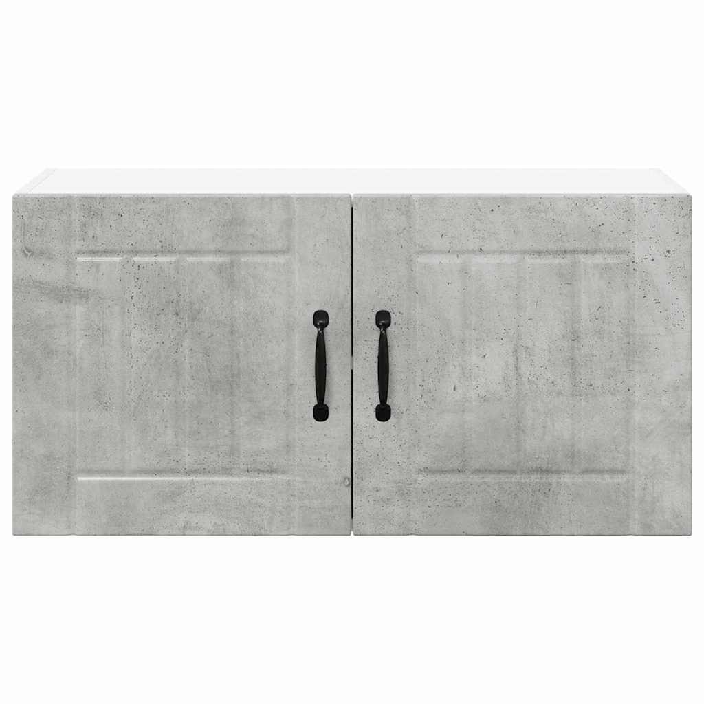 Kitchen Cabinet Concrete Grey 80 x 31 x 40 cm Engineered Wood