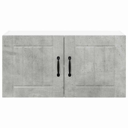 Kitchen Cabinet Concrete Grey 80 x 31 x 40 cm Engineered Wood