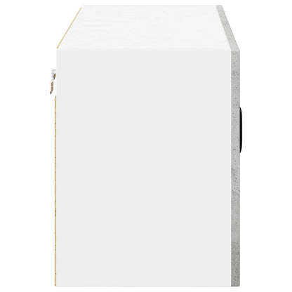 Kitchen Cabinet Concrete Grey 80 x 31 x 40 cm Engineered Wood