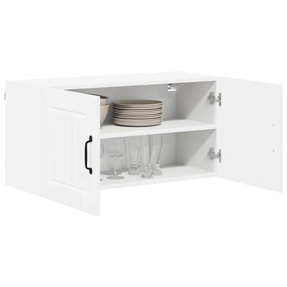 Kitchen Cabinet with Shelf High Gloss White 80 x 31 x 40 cm
