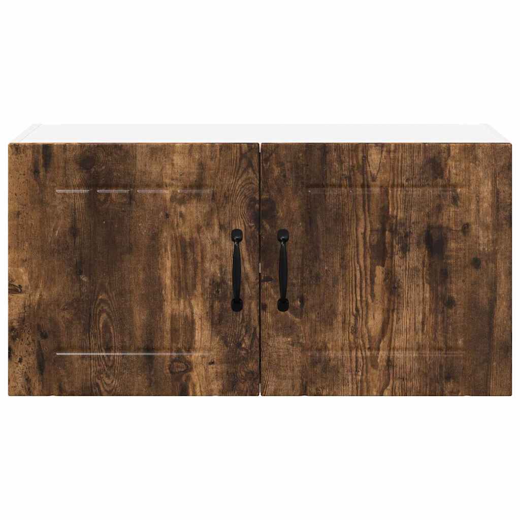 Kitchen Cabinet Smoked Oak 80 x 31 x 40 cm Engineered Wood