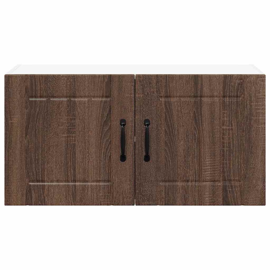 Kitchen Cabinet Brown Oak 80 x 31 x 40 cm Engineered Wood