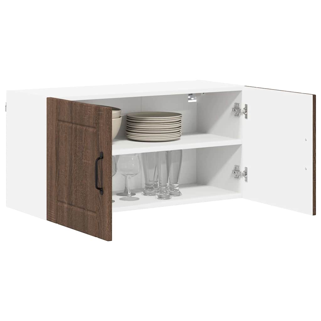 Kitchen Cabinet Brown Oak 80 x 31 x 40 cm Engineered Wood