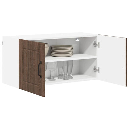 Kitchen Cabinet Brown Oak 80 x 31 x 40 cm Engineered Wood