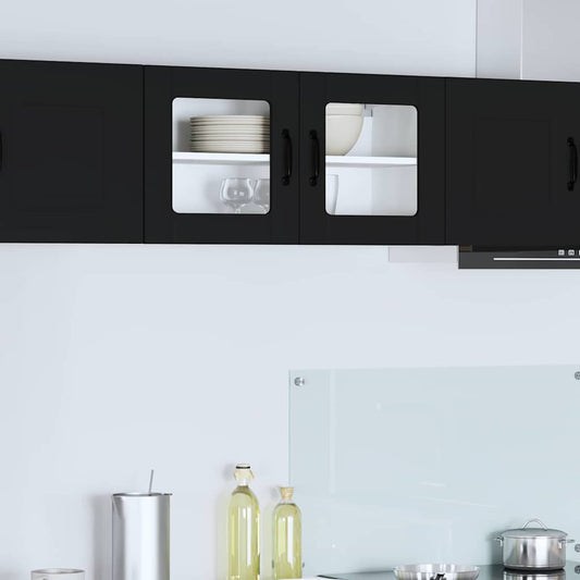 Kitchen Cabinet Black 80 x 31 x 40 cm Engineered Wood
