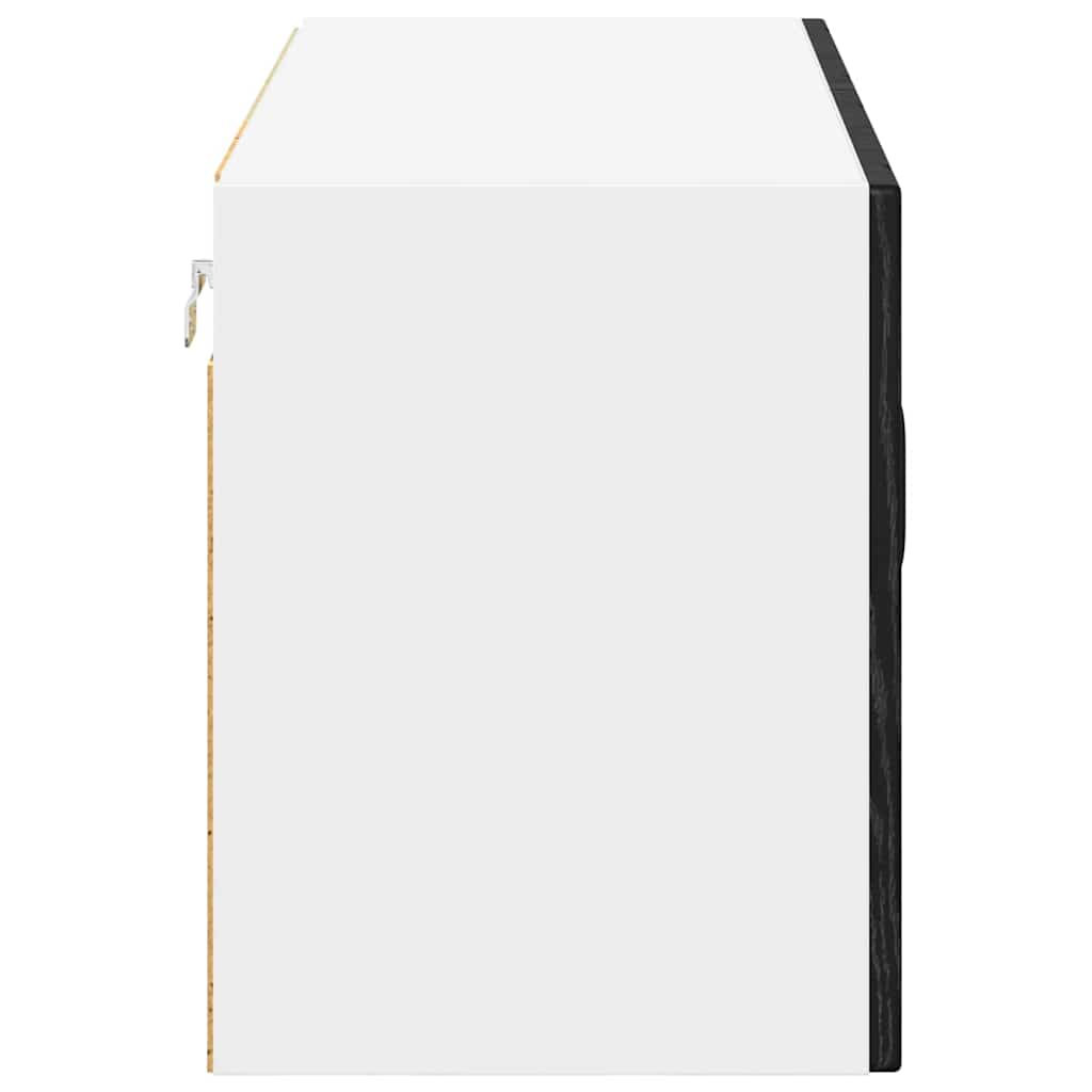 Kitchen Cabinet Black Oak 80 x 31 x 40 cm Engineered Wood