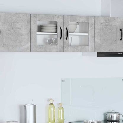 Kitchen Cabinet Concrete Grey 80 x 31 x 40 cm Engineered Wood