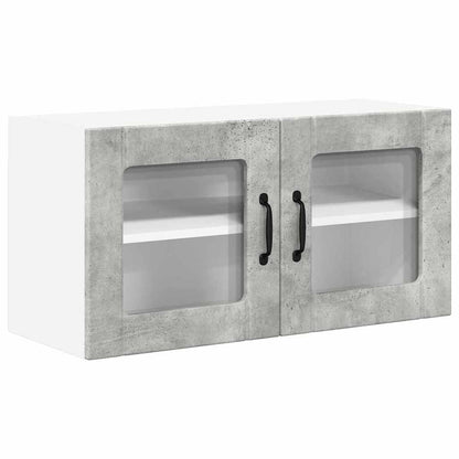 Kitchen Cabinet Concrete Grey 80 x 31 x 40 cm Engineered Wood