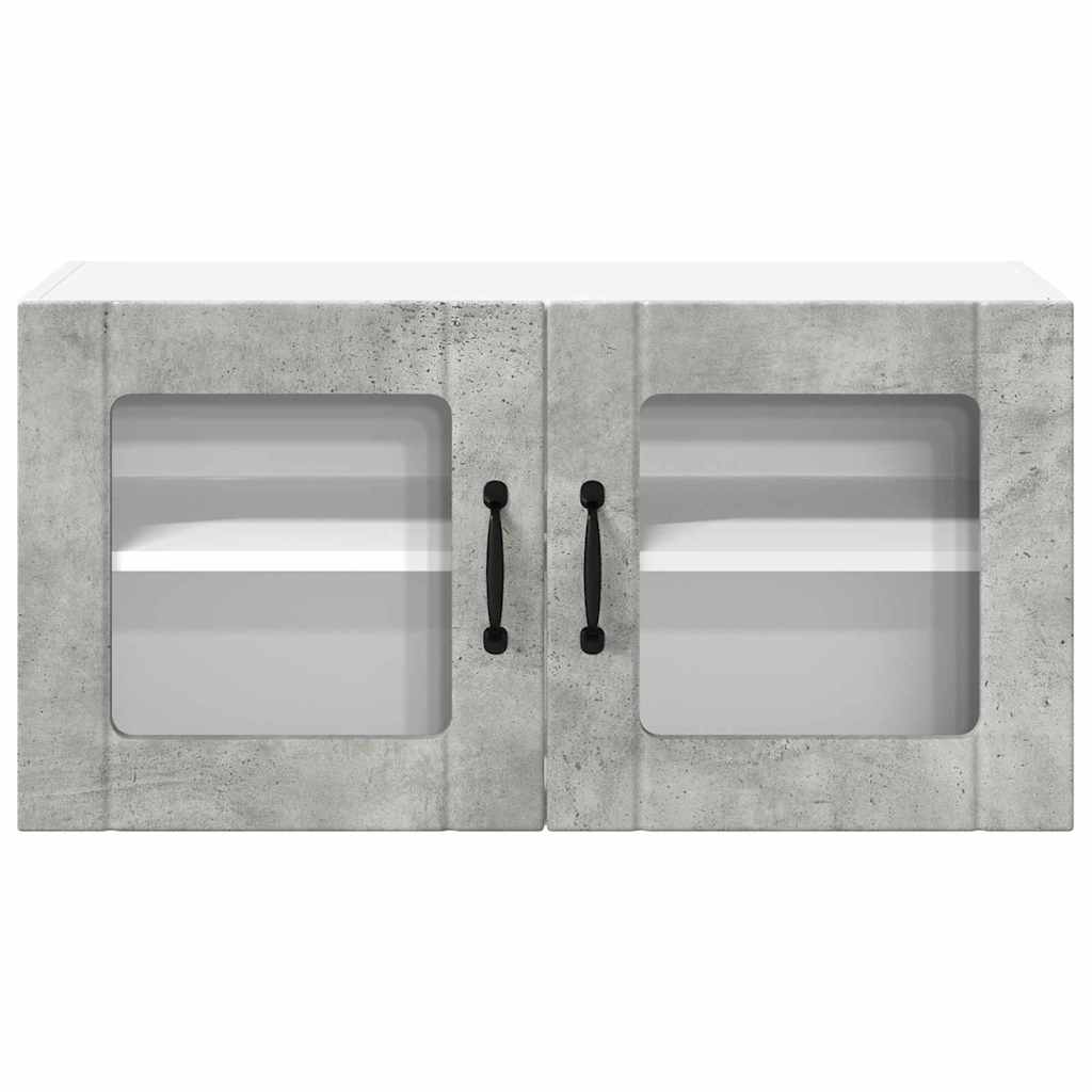 Kitchen Cabinet Concrete Grey 80 x 31 x 40 cm Engineered Wood