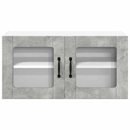 Kitchen Cabinet Concrete Grey 80 x 31 x 40 cm Engineered Wood