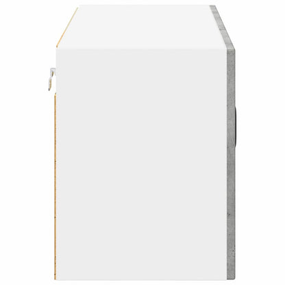 Kitchen Cabinet Concrete Grey 80 x 31 x 40 cm Engineered Wood