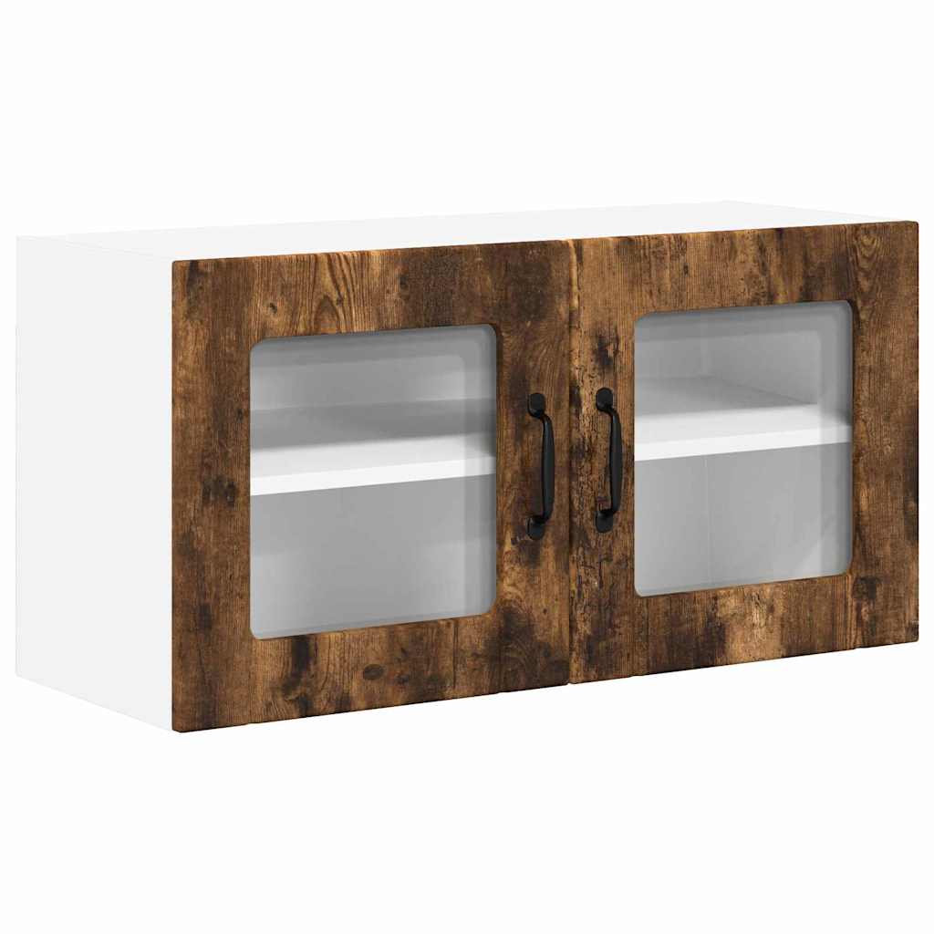 Kitchen Cabinet Smoked Oak 80 x 31 x 40 cm Engineered Wood