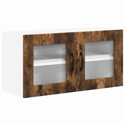 Kitchen Cabinet Smoked Oak 80 x 31 x 40 cm Engineered Wood