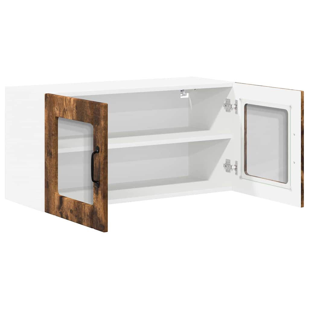 Kitchen Cabinet Smoked Oak 80 x 31 x 40 cm Engineered Wood