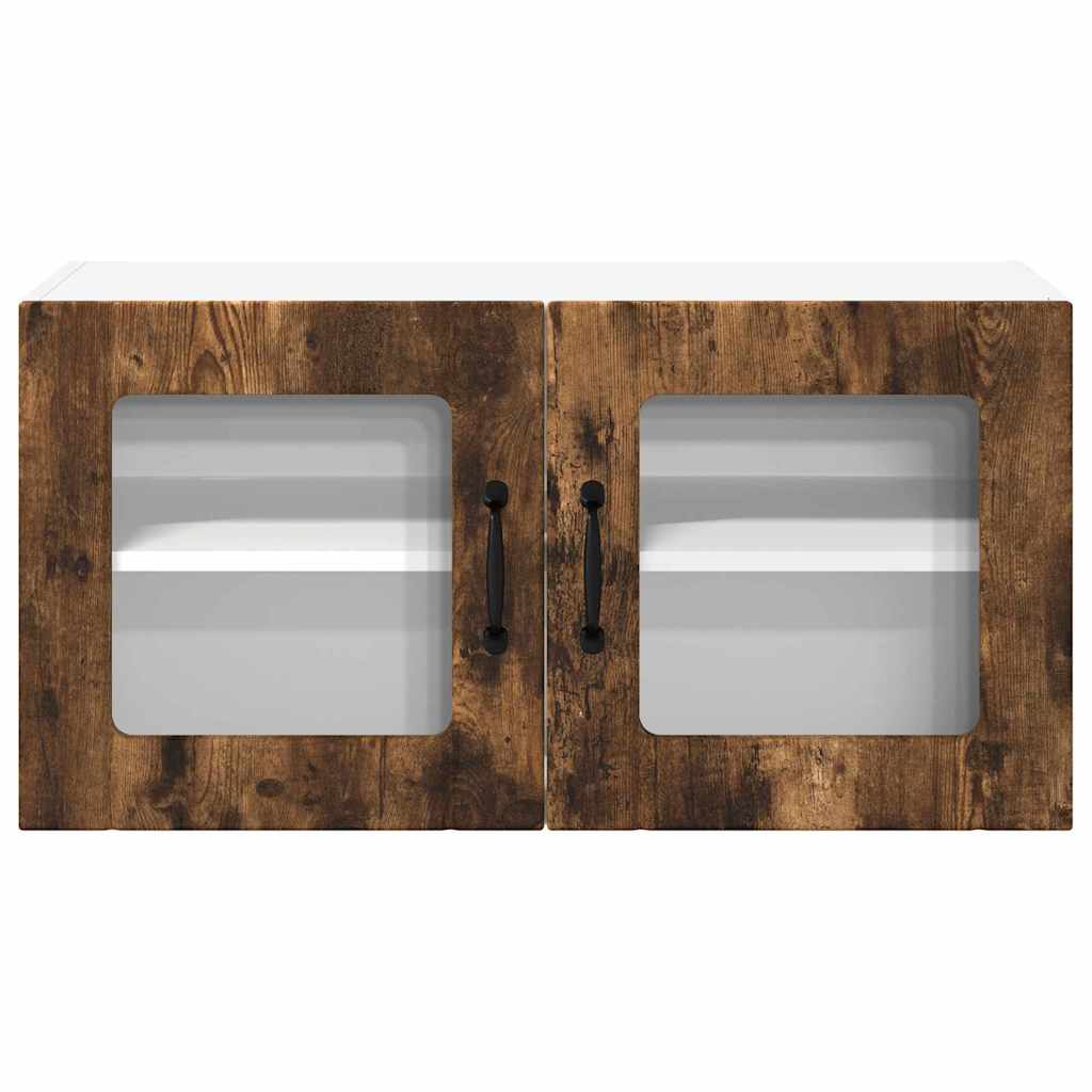 Kitchen Cabinet Smoked Oak 80 x 31 x 40 cm Engineered Wood