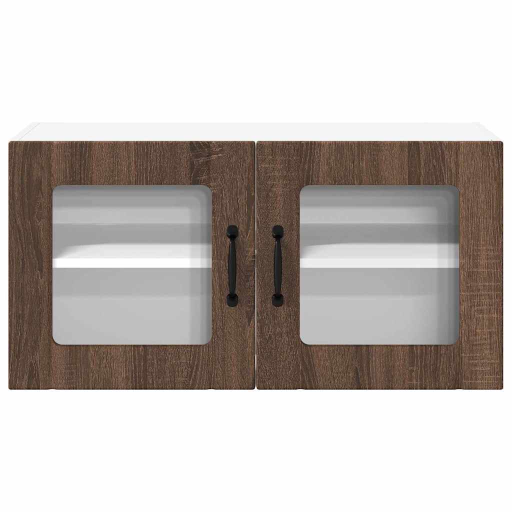 Kitchen Cabinet Brown Oak 80 x 31 x 40 cm Engineered Wood