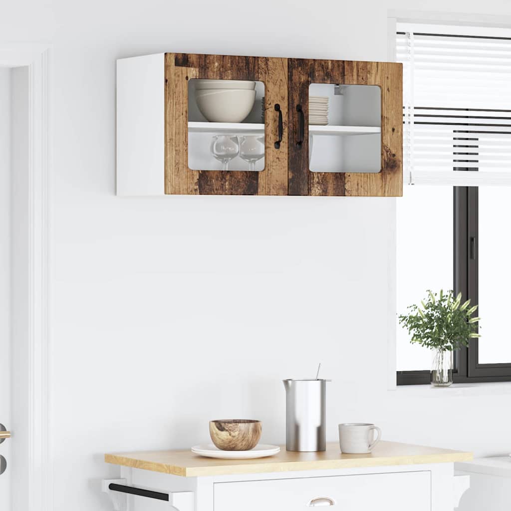 Kitchen Cabinet Old Wood 80 x 31 x 40 cm Engineered Wood