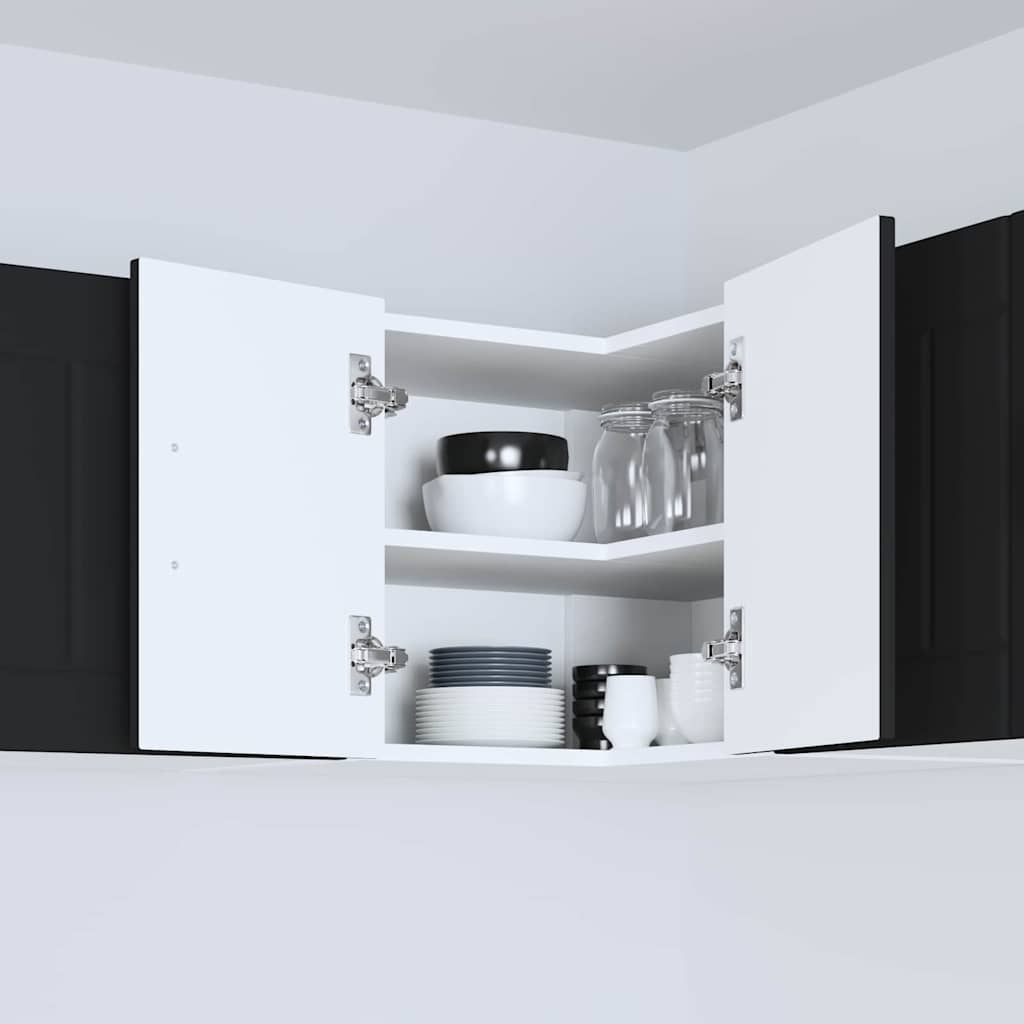 Kitchen Cabinet Black 57 x 57 x 40 cm Engineered Wood