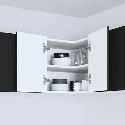 Kitchen Cabinet Black 57 x 57 x 40 cm Engineered Wood