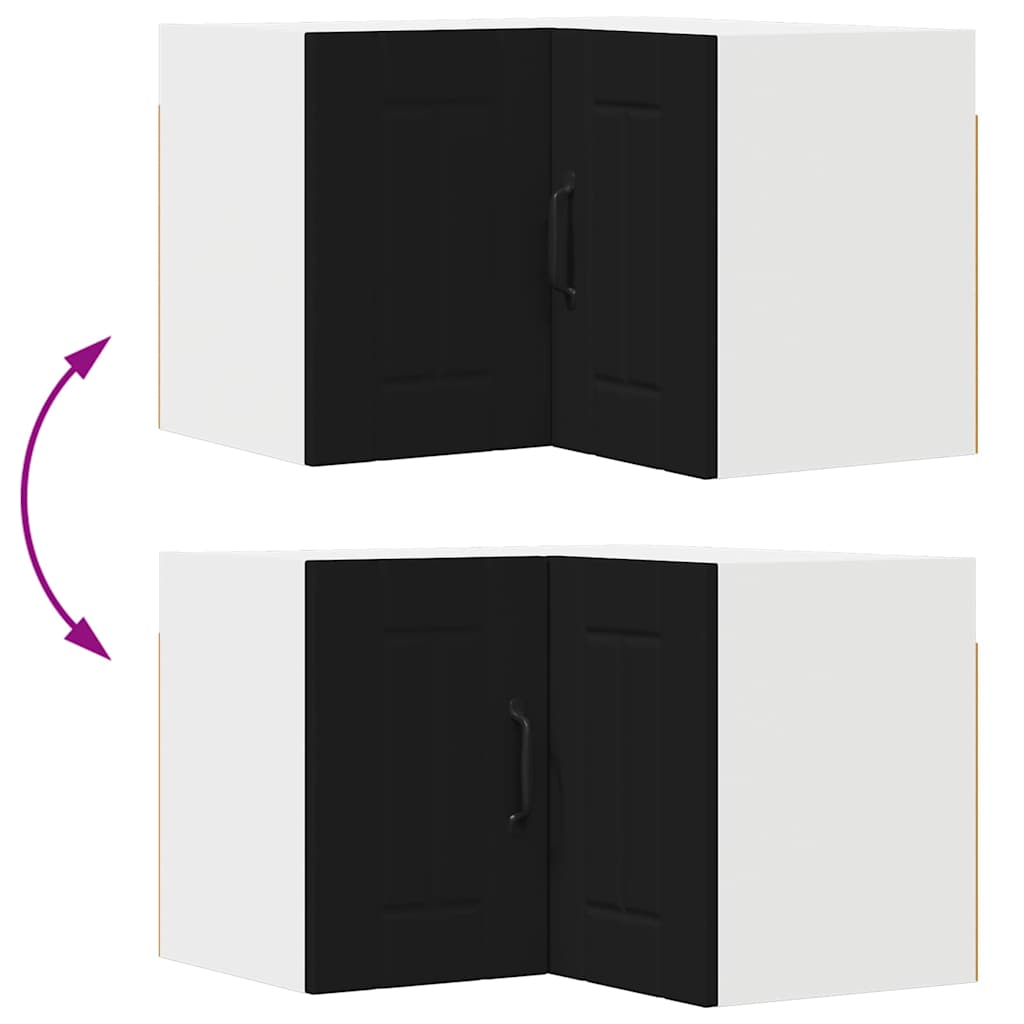 Kitchen Cabinet Black 57 x 57 x 40 cm Engineered Wood