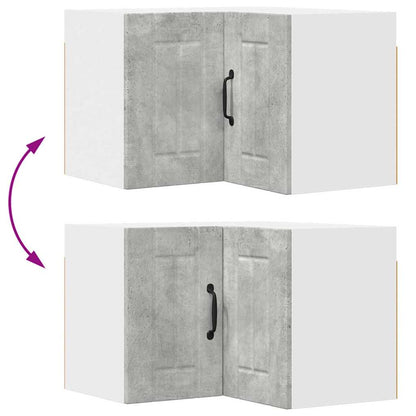 Kitchen Cabinet Concrete Grey 57 x 57 x 40 cm Engineered Wood