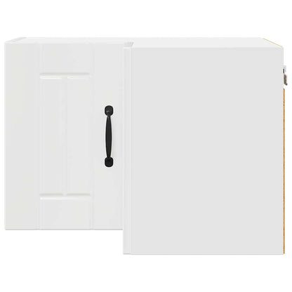 Kitchen Cabinet with Shelf High Gloss White 57 x 57 x 40 cm