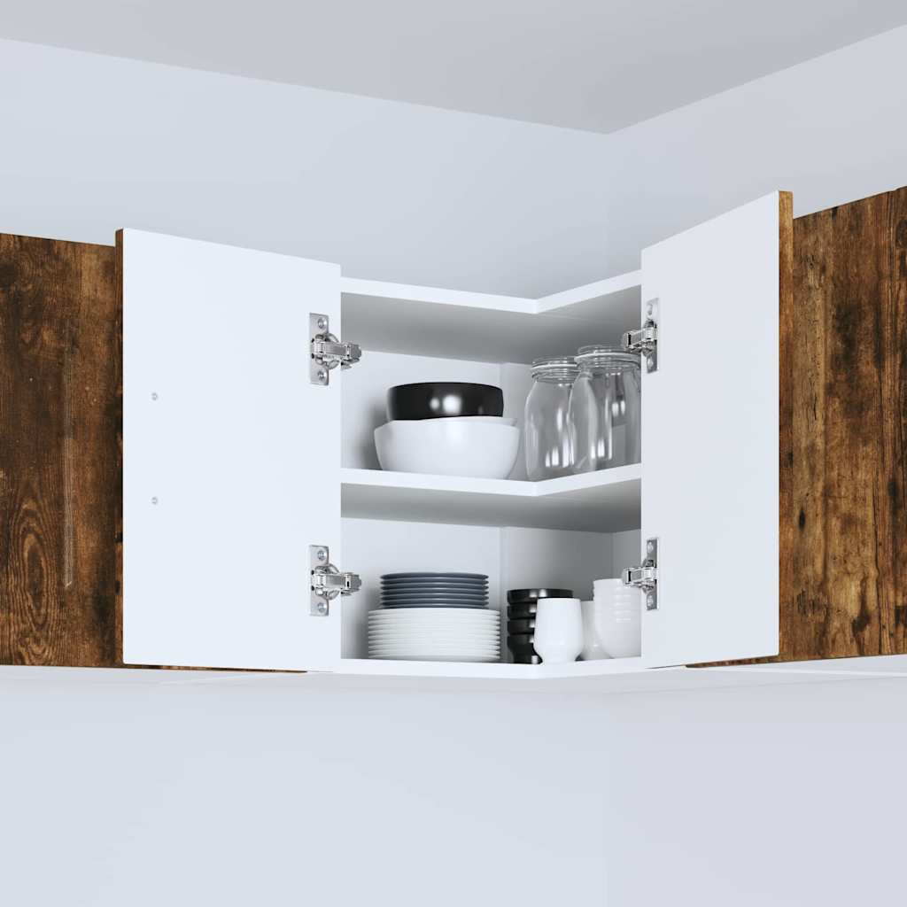 Kitchen Cabinet Smoked Oak 57 x 57 x 40 cm Engineered Wood