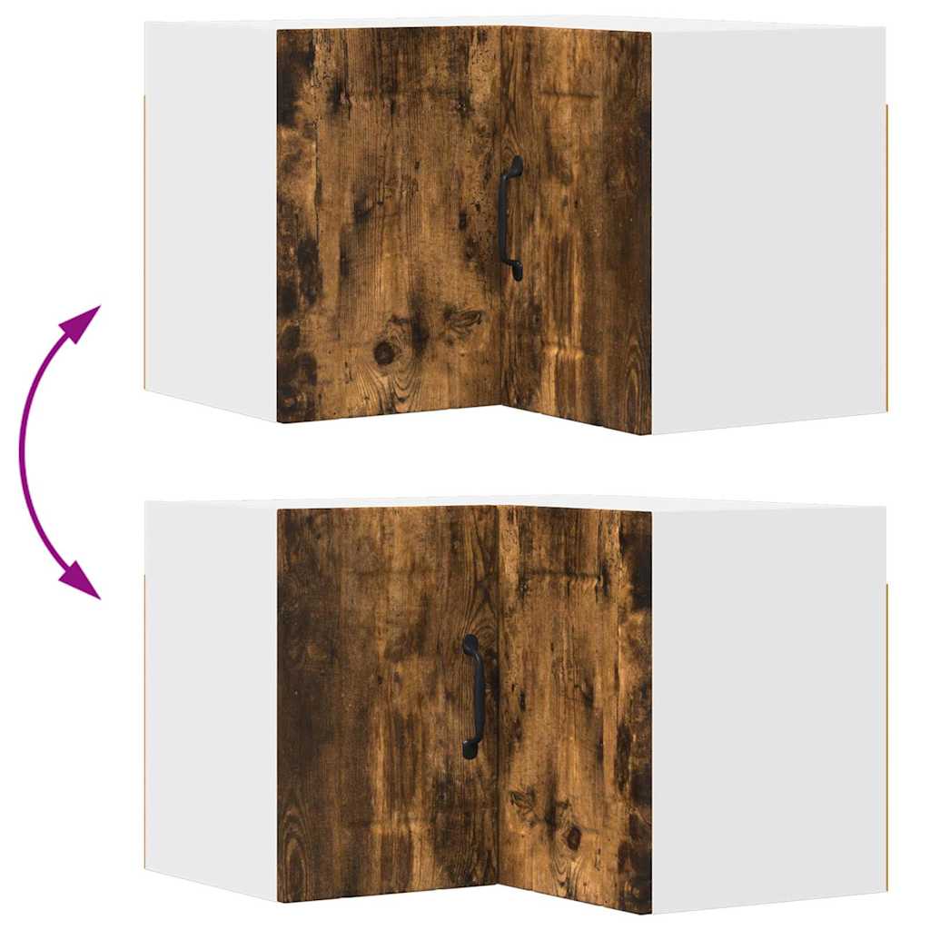 Kitchen Cabinet Smoked Oak 57 x 57 x 40 cm Engineered Wood