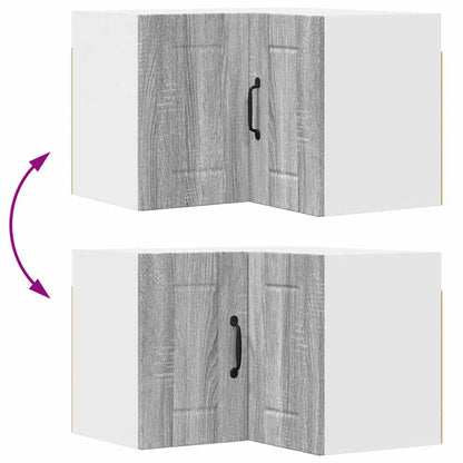 Kitchen Cabinet Grey Sonoma 57 x 57 x 40 cm Engineered Wood